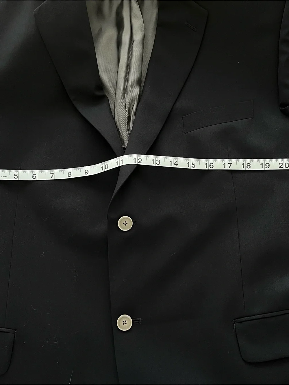 Calvin Klein Classic Men's Navy Two-Button Sports Blazer